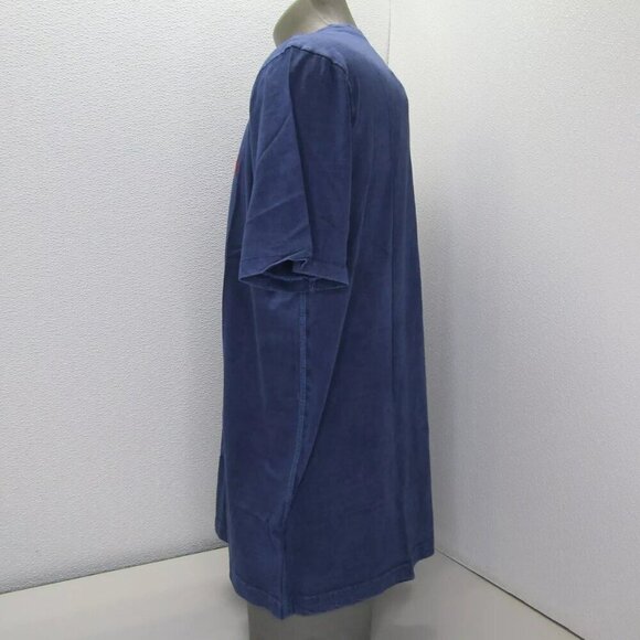 NEW POLO RALPH LAUREN Polo Shirt Navy Distress Worn Out Short Sleeve Size XL - Picture 7 of 12